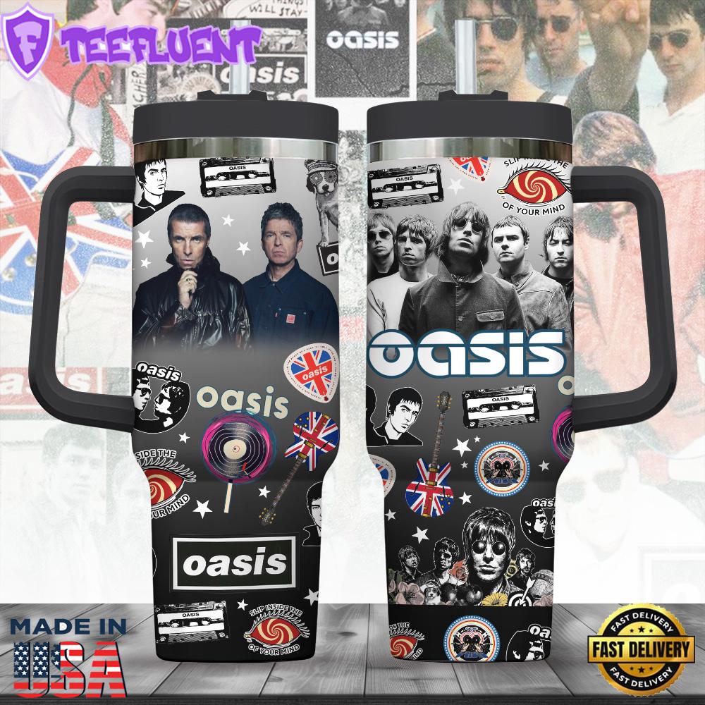 Oasis Band 40oz Stanley Tumbler