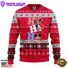 Ohio State Buckeyes Hohoho Mickey Christmas Ugly Sweater