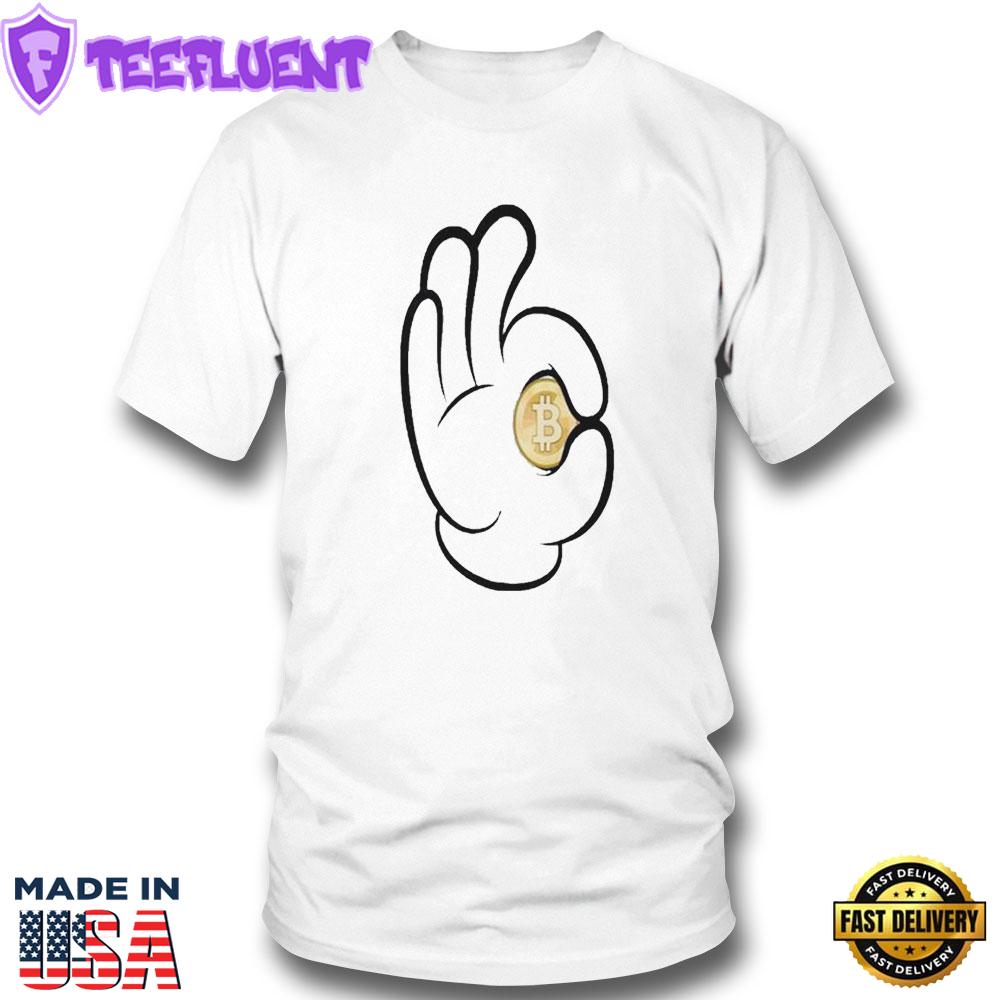 Ok Bitcoin Mickey Mouse Shirt Ladies Tee, Sweatshirt, Hoodie, Longsleeve, Tank Top