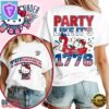 Oklahoma City Thunder 2026 NBA Hello Kitty Independence Day Unisex 3D Shirt