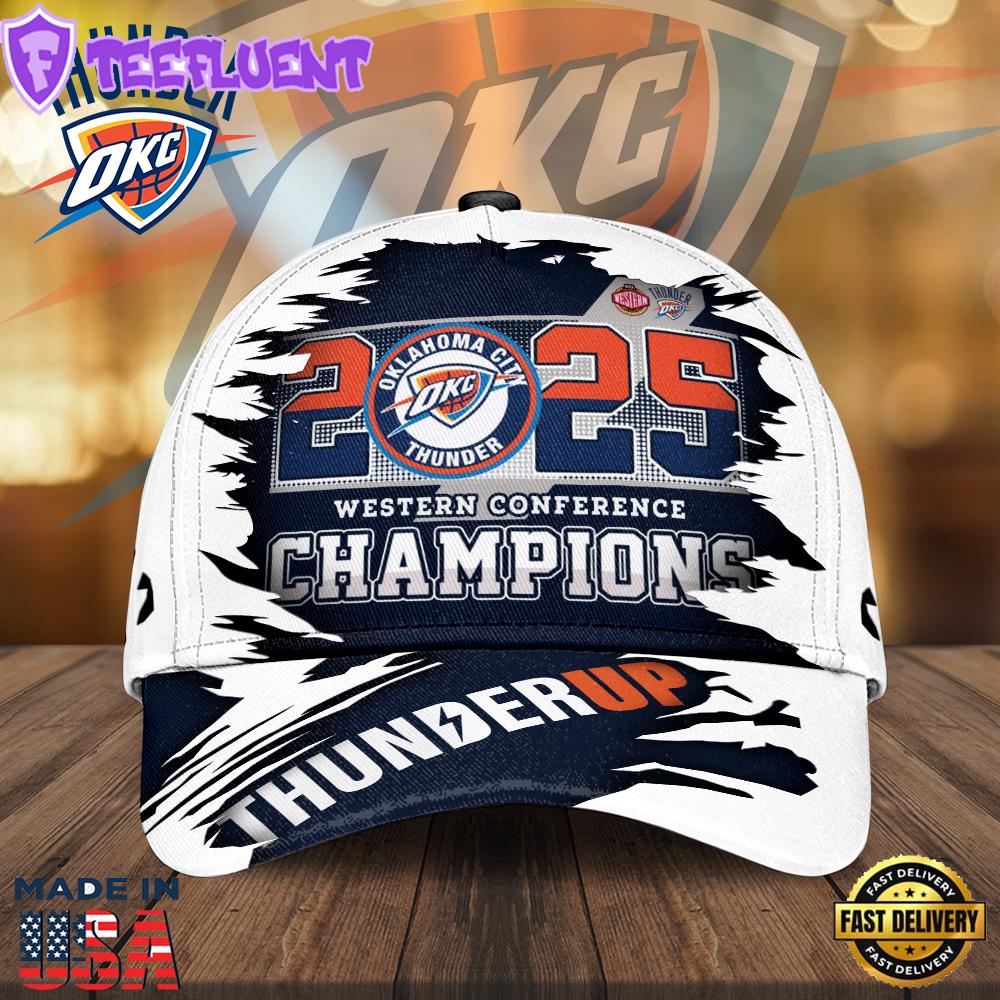 Oklahoma City Thunder Classic Custom 3D Cap So Hot