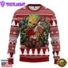 Oklahoma Sooners Groot Hug Christmas Ugly Sweater Sport For Fan