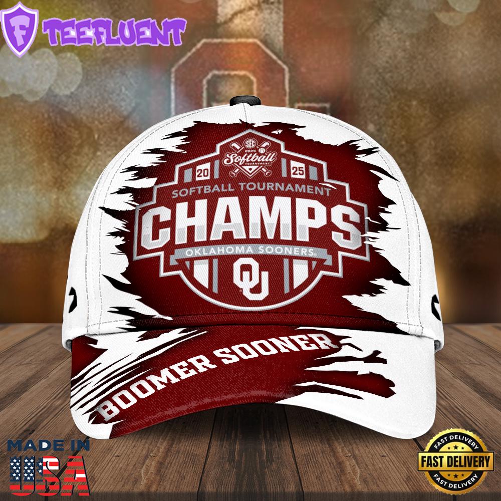 Oklahoma Sooners Women's Softball Classic 3D Cap Style