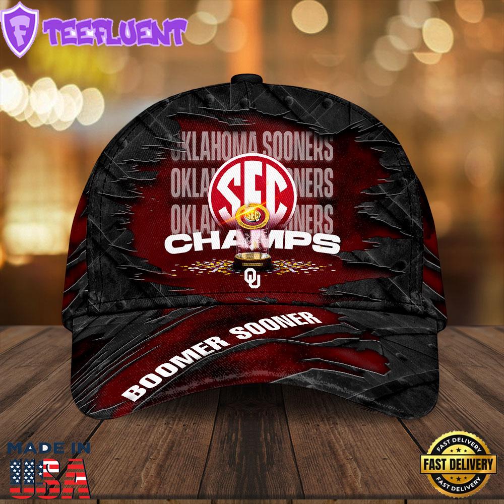 Oklahoma Sooners Women's Softball Classic Custom 3D Caps