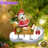Old English Sheepdog Merry Christmas Ornament, Gift For Christmas