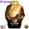 One Nation Under God American Pride Eagle Hoodie For