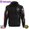 One Nation Under God Eagle Painting Cross 3D Hoodie