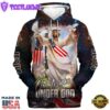 One Nation Under God Hoodie Jesus Dove 3D Hoodies Jesus Hoodie
