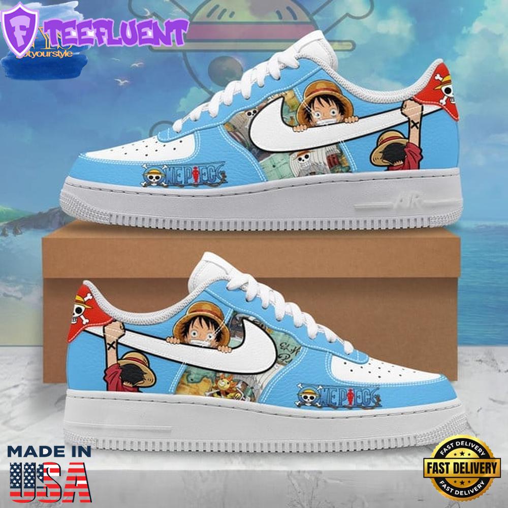 One Piece Luffy Limited Edition Air Force 1
