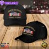 Operation Iraqi Freedom Combat Veteran With American Flag Baseball Cap