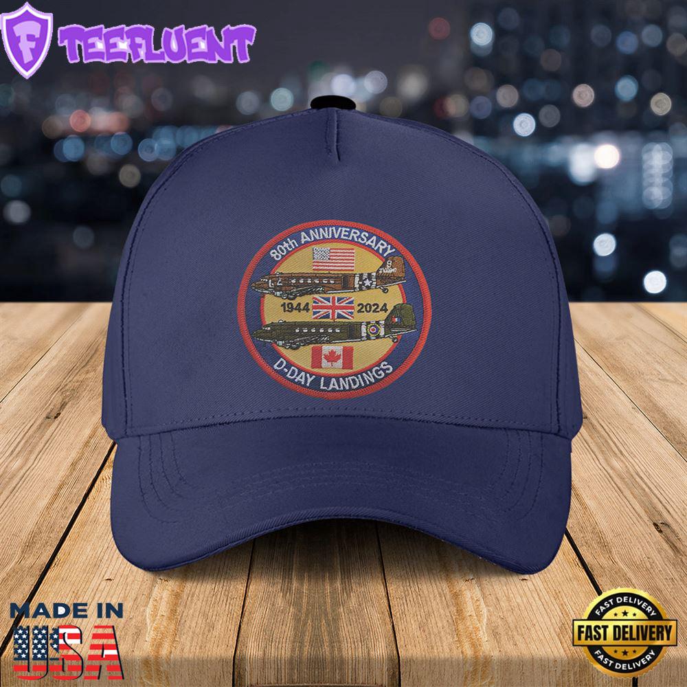 Operation Overlord 80th Anniversary D-Day Landings Baseball Cap