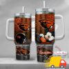 Oregon State Beavers NCAA Mickey Mouse Custom Stanley Quencher 40oz Stainless Steel Tumbler With Handle