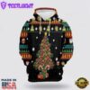Owl Christmas Tree All Over Print 3D Hoodie