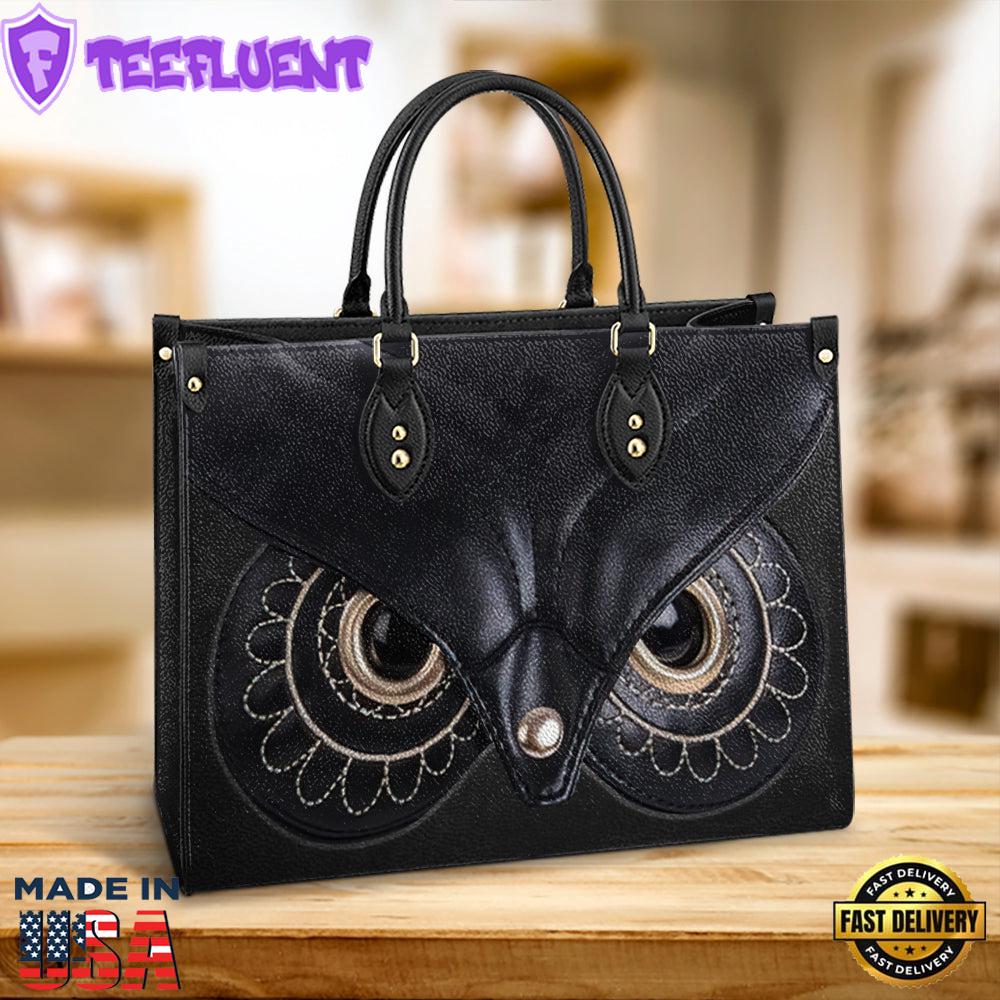 Owl Leather Style 2 Leather Bag Gift For Owl Lovers Christ Gifts Leather Bags