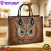 Owl Leather Style Leather Bag Gift For Owl Lovers Christ Gifts Leather Bags
