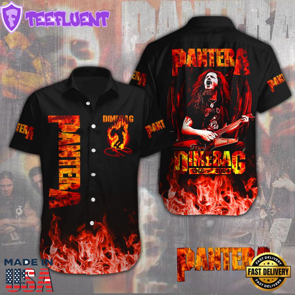 Pantera Short Sleeve Dress Shirt Summer 2025