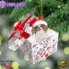Papillon In Gift Box Christmas Ornament, Gift For Christmas
