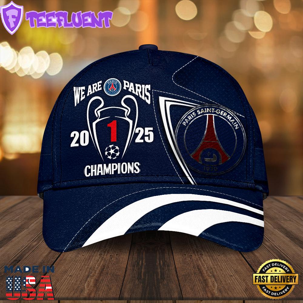 Paris Saint-Germain Classic Custom 3D Cap So Hot