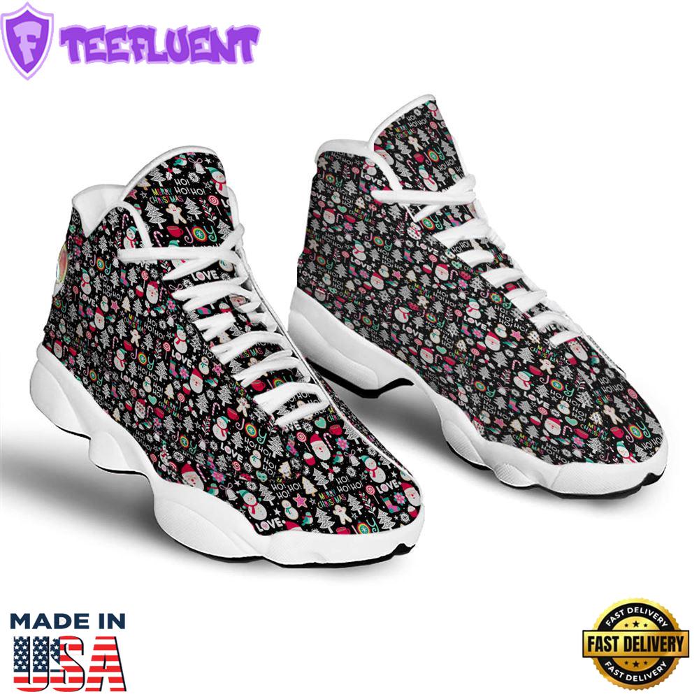 Party Elements Christmas Print Pattern Jd13 Shoes For Men Women