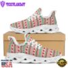 Party Knitted Christmas Print Pattern White Max Soul Shoes