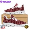 Paw Knitted Christmas Print Pattern White Max Soul Shoes