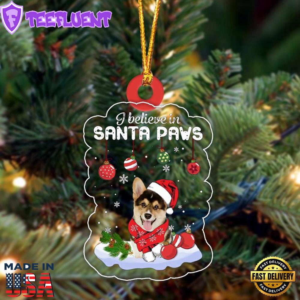 Pembroke Welsh Corgi Christmas Ornament, Gift For Christmas