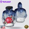 Penguin Merry Christmas All Over Print 3D Hoodie