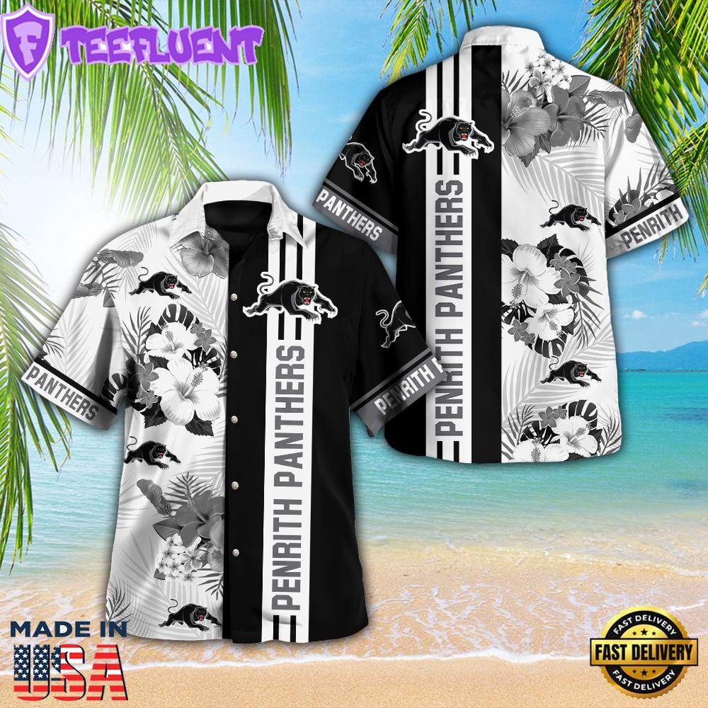 Penrith Panthers 3D Gift Summer Hawaiian Shirt For Man And Women