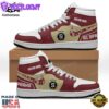 Personalized AC Sparta Praha Red Brown Nike Logo Design Air Jordan 1 High Top