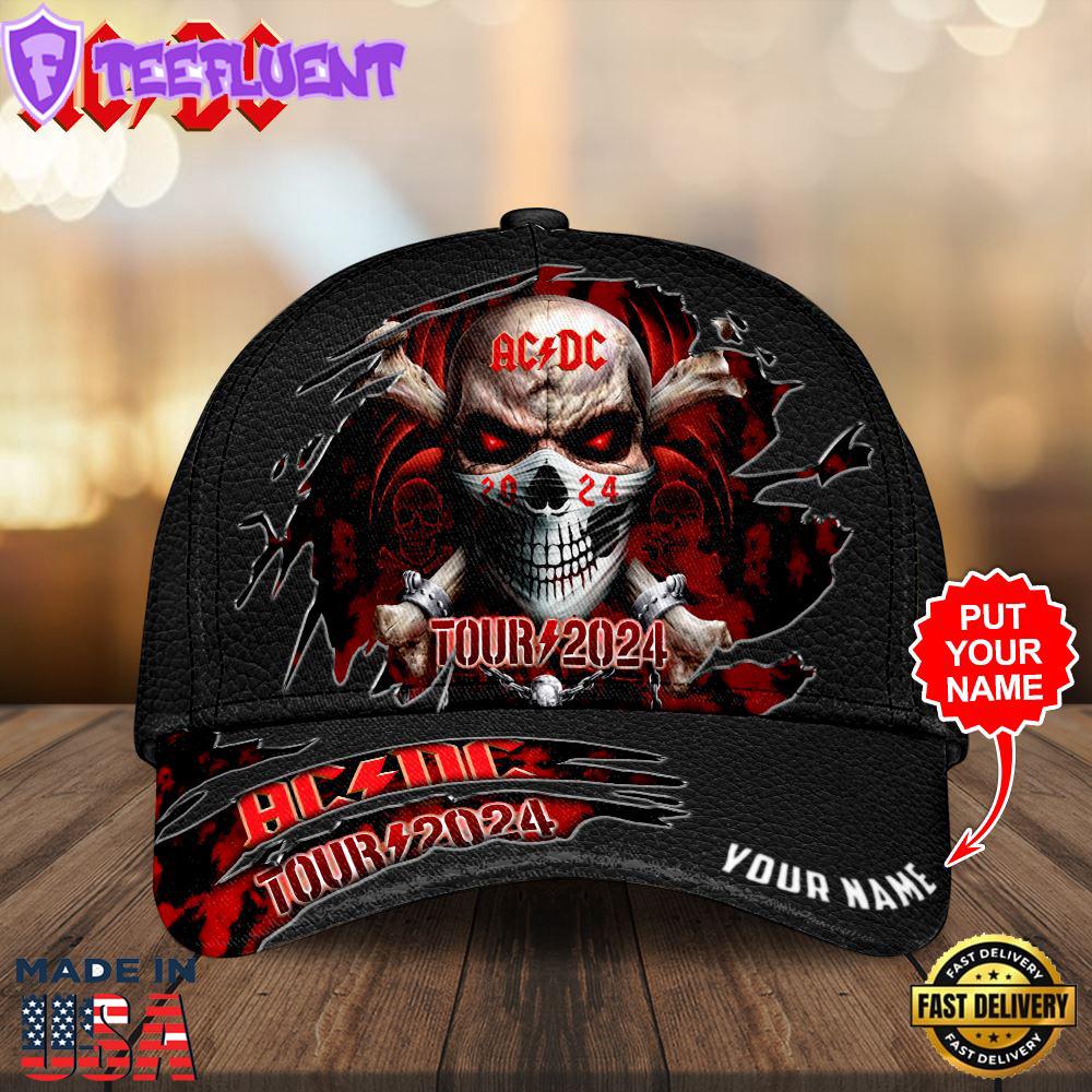 Personalized ACDC Classic Cap Hat 3D For Women And Men