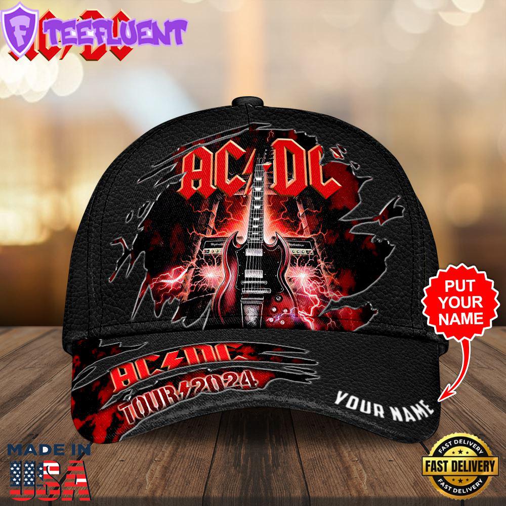 Personalized ACDC Gift Summer 3D Cap Hat Gift For Fans