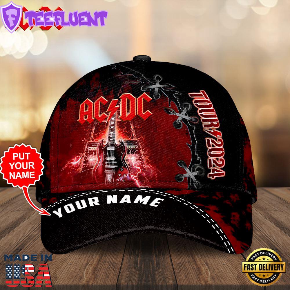 Personalized ACDC Gift Summer, 3D Classic Hat Cap