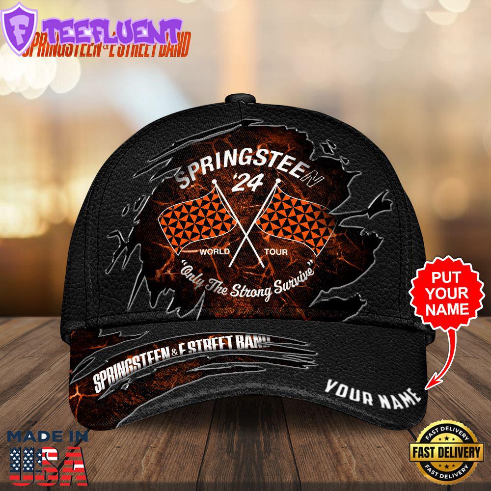 Personalized Bruce Springsteen Gift Summer 3D Cap Hat Gift For Fans