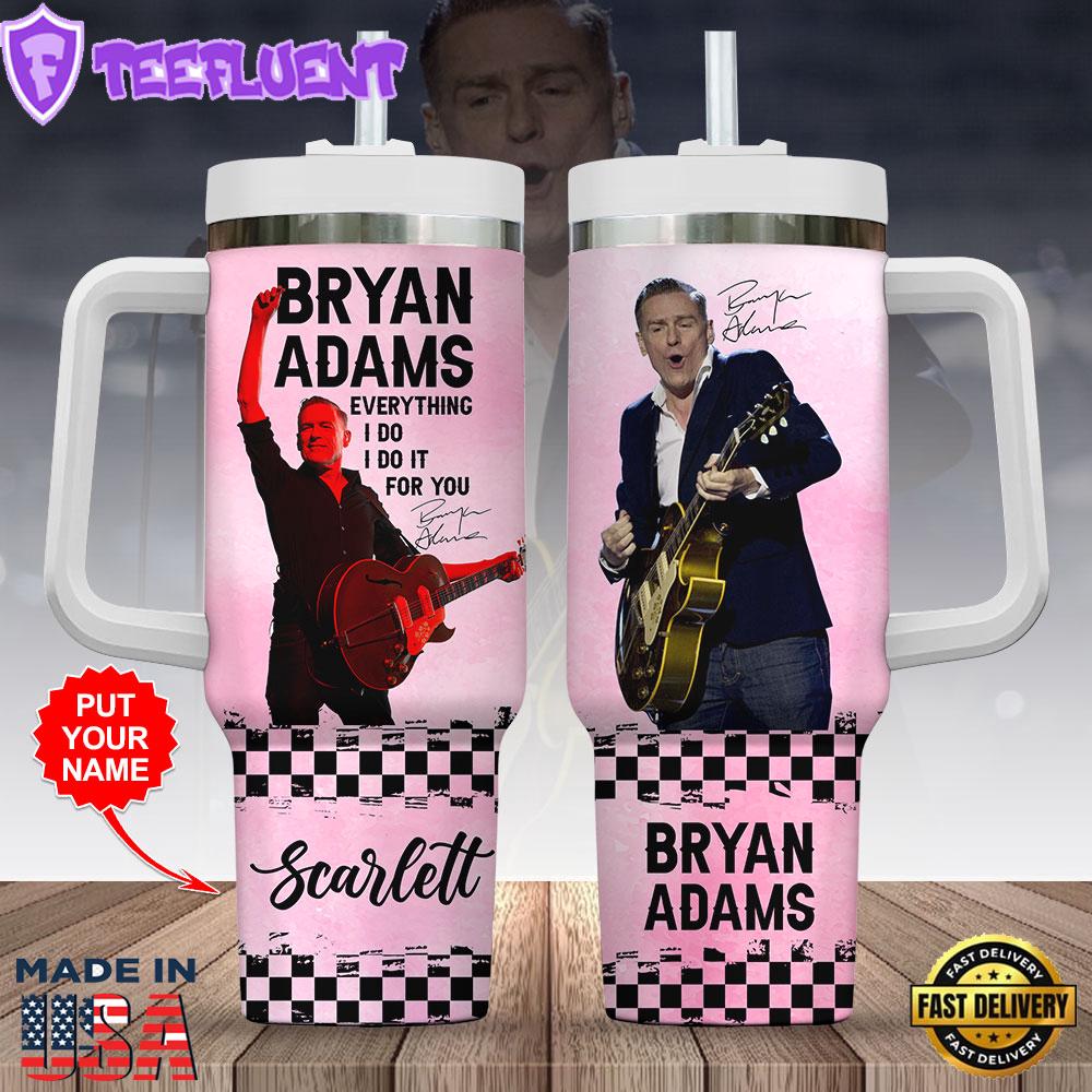 Personalized Bryan Adams 40oz Stanley Tumbler