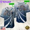 Personalized Dallas Cowboys 3D Baseball Jersey Nfl Baseball Jersey Mascot Shirt For Fans