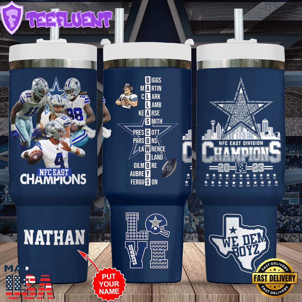Personalized Dallas Cowboys 40oz Stanley Tumbler