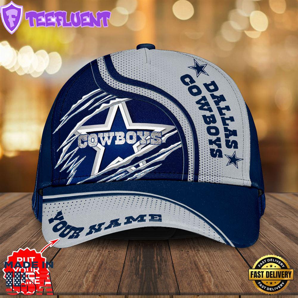 Personalized Dallas Cowboys Classic Cap Hat 3D For Women And Men