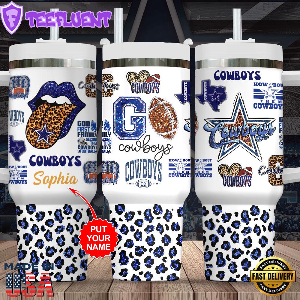 Personalized Dallas Cowboys New Trend 40oz Tumbler