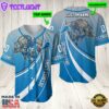 Personalized Detroit Lions 3D Baseball Jersey Nfl Baseball Jersey Mascot Shirt For Fans