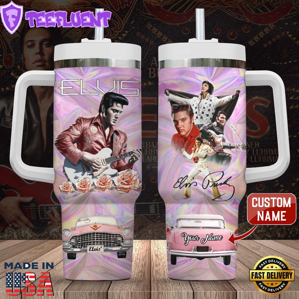 Personalized Elvis Presley New Trend 40oz Tumbler