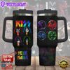 Personalized Kiss Band 40oz Stanley Tumbler Summer For Fans