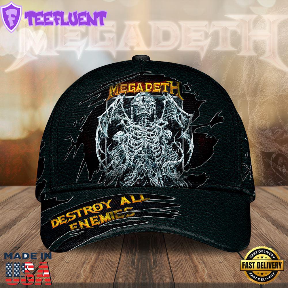 Personalized Megadeth Band Classic Cap Gift Summer For Fans