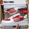 Personalized Name NCAA Wisconsin Badgers Air Force 1 Shoes