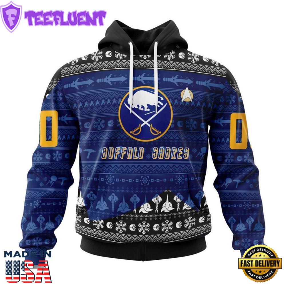 Personalized NHL Buffalo Sabres Special Star Trek Design Hoodie