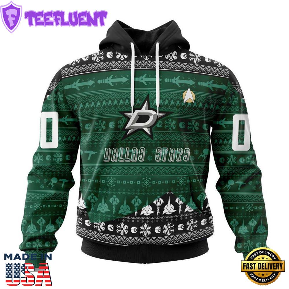 Personalized NHL Dallas Stars Special Star Trek Design Hoodie