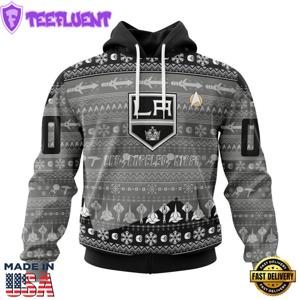 Personalized NHL Los Angeles Kings Special Star Trek Design Hoodie