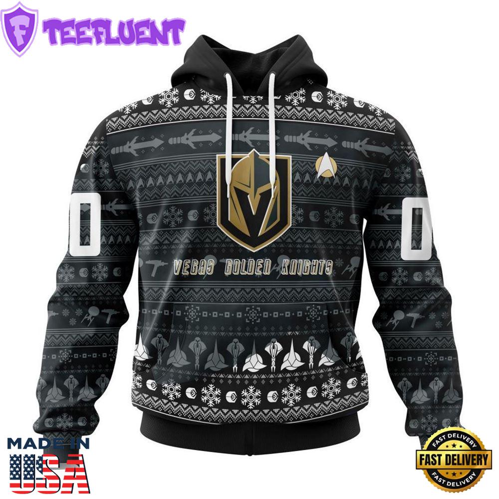 Personalized NHL Vegas Golden Knights Special Star Trek Design Hoodie