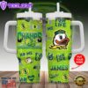 Personalized Oregon Ducks Football 40oz Stanley Tumbler