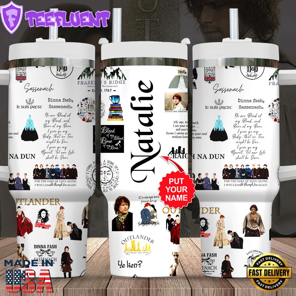 Personalized Outlander 40oz Stanley Tumbler