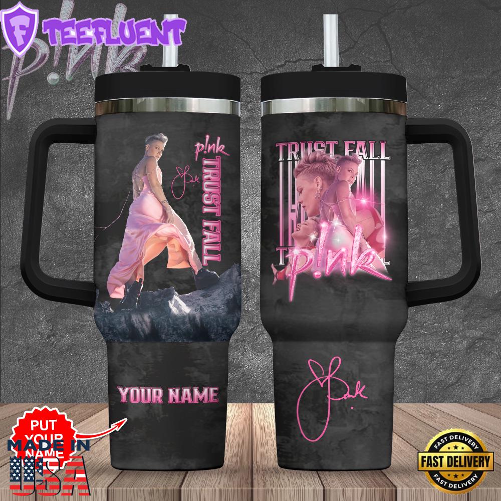 Personalized P!nk 40oz Stanley Tumbler Summer For Fans